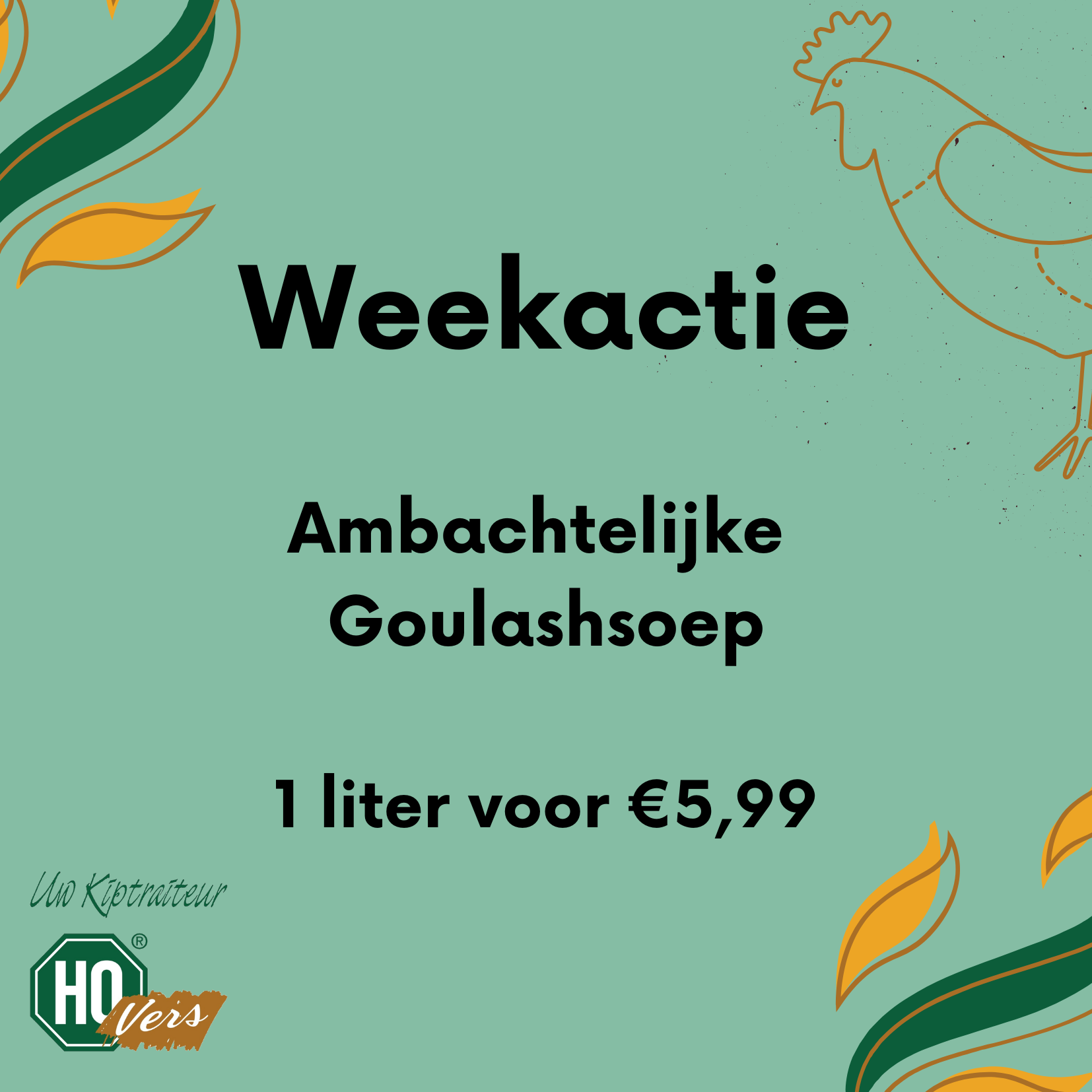 Weekactie goulashsoep