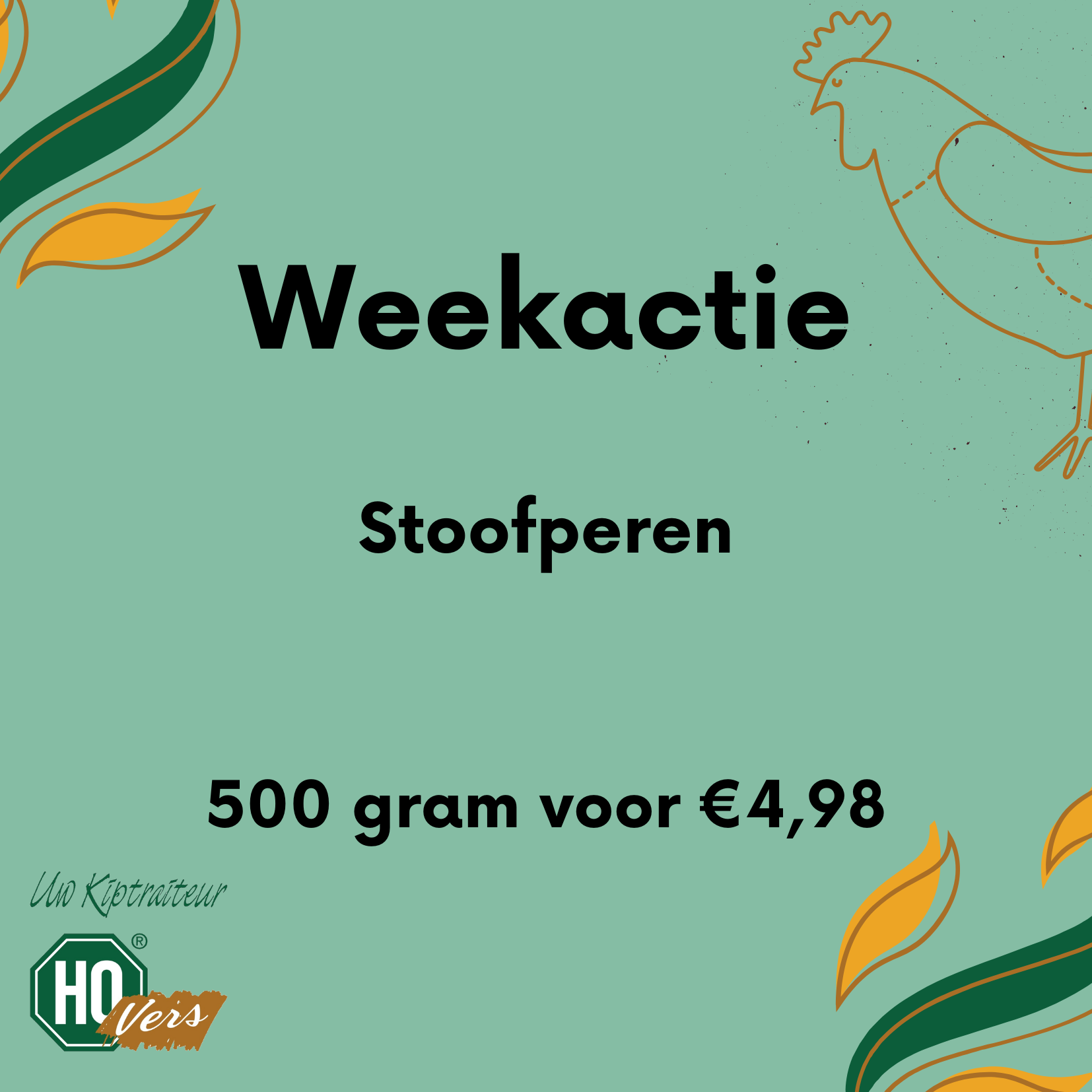 Weekactie stoofperen