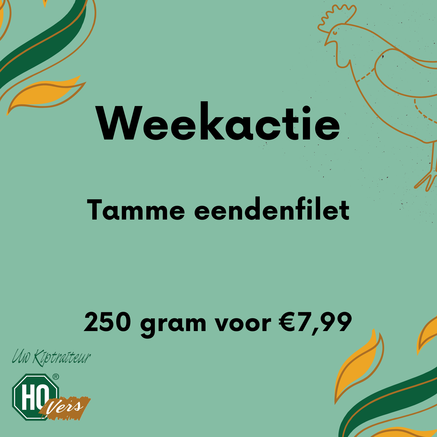 Weekactie tamme eendenfilet